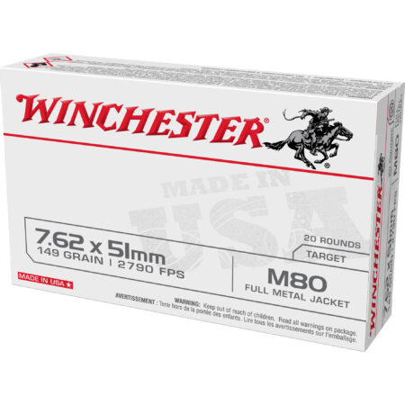 Winchester 7.62x51 M80 149gr FMJ
