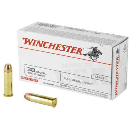Winchester Usa 38 Special 130gr FMJ