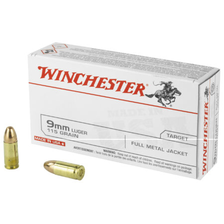 Winchester Usa 9mm 115gr FMJ