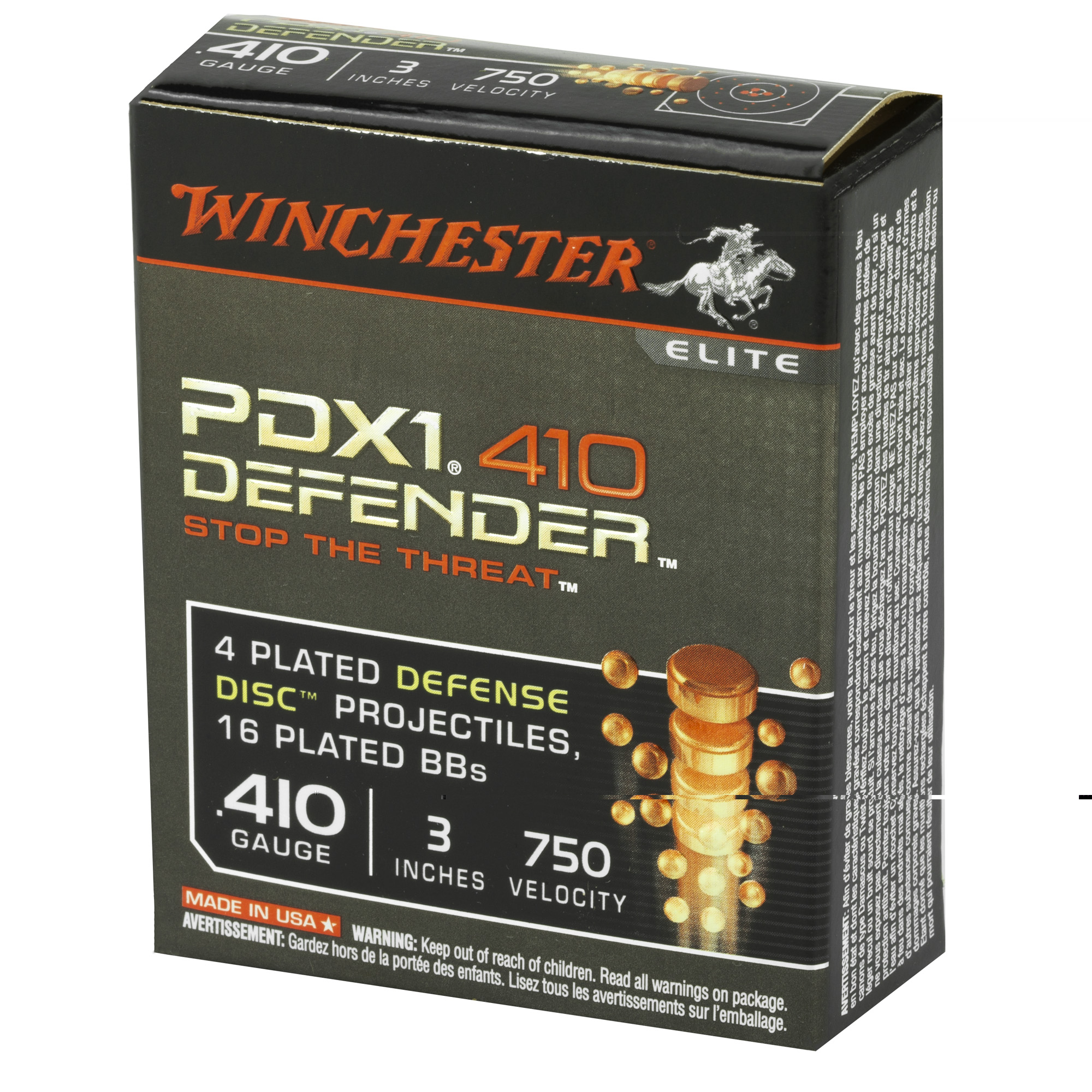 Winchester Pdx1 410ga 3" 3x12 Pellet - Image 3