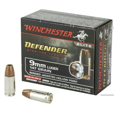 Winchester Defender 9mm 147gr JHP