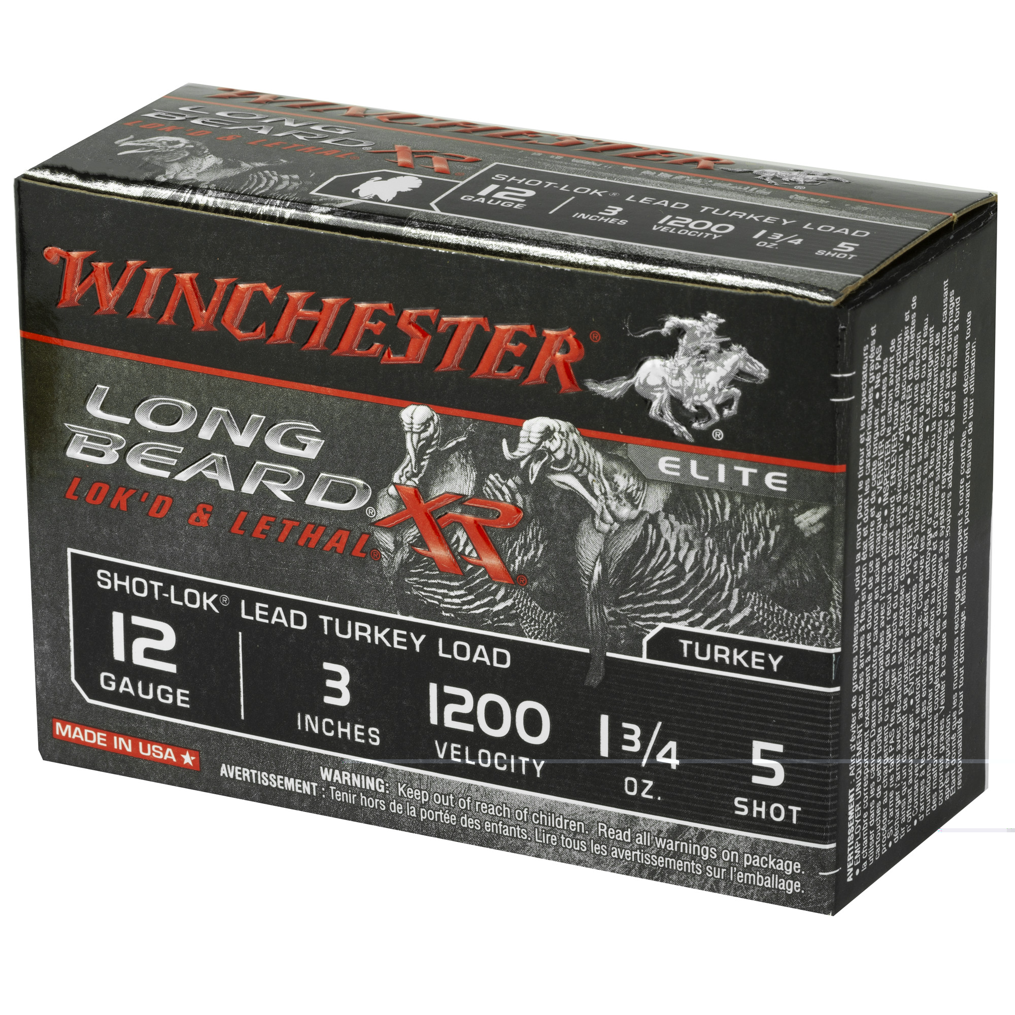 Winchester Lb Xr Trky 12ga 3" #5 1.75oz 10- - Image 3