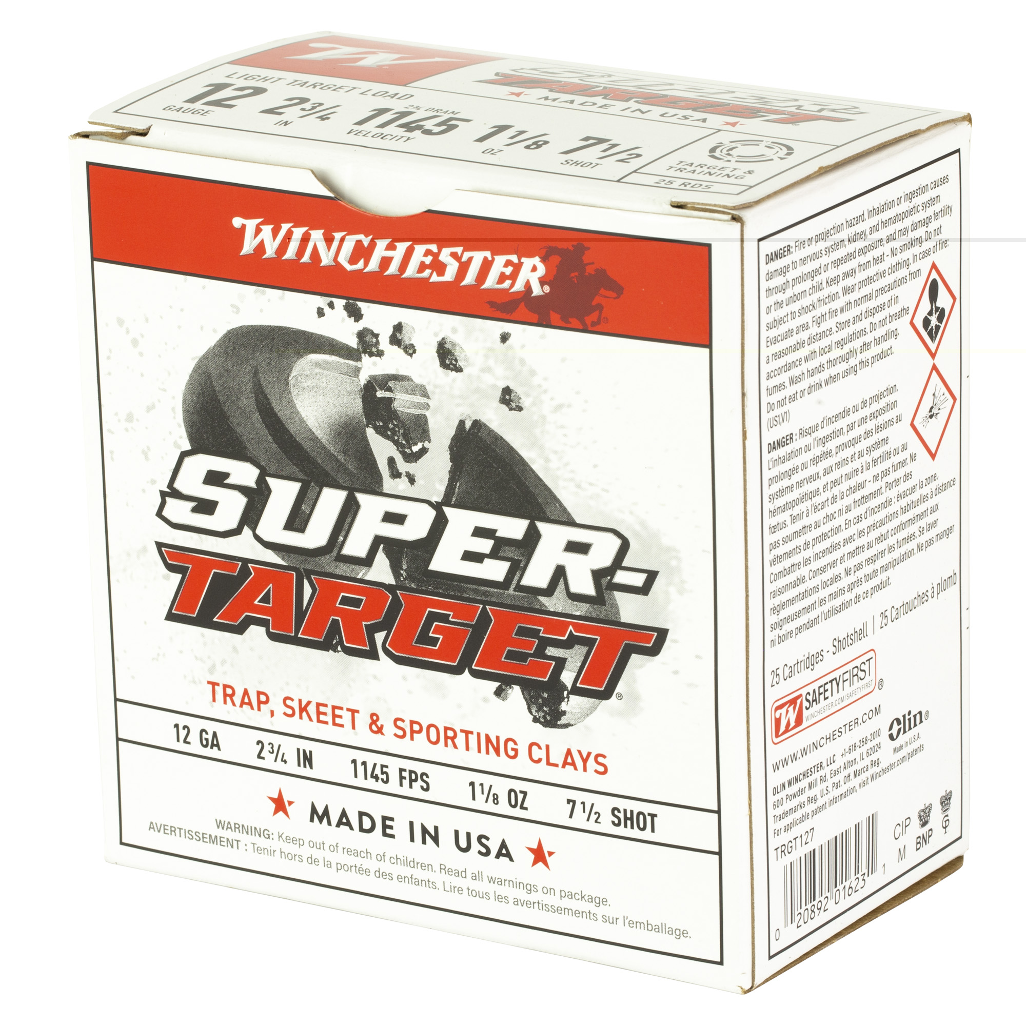 Winchester Suprtrgt 12ga 2.75" #7.5 - Image 3