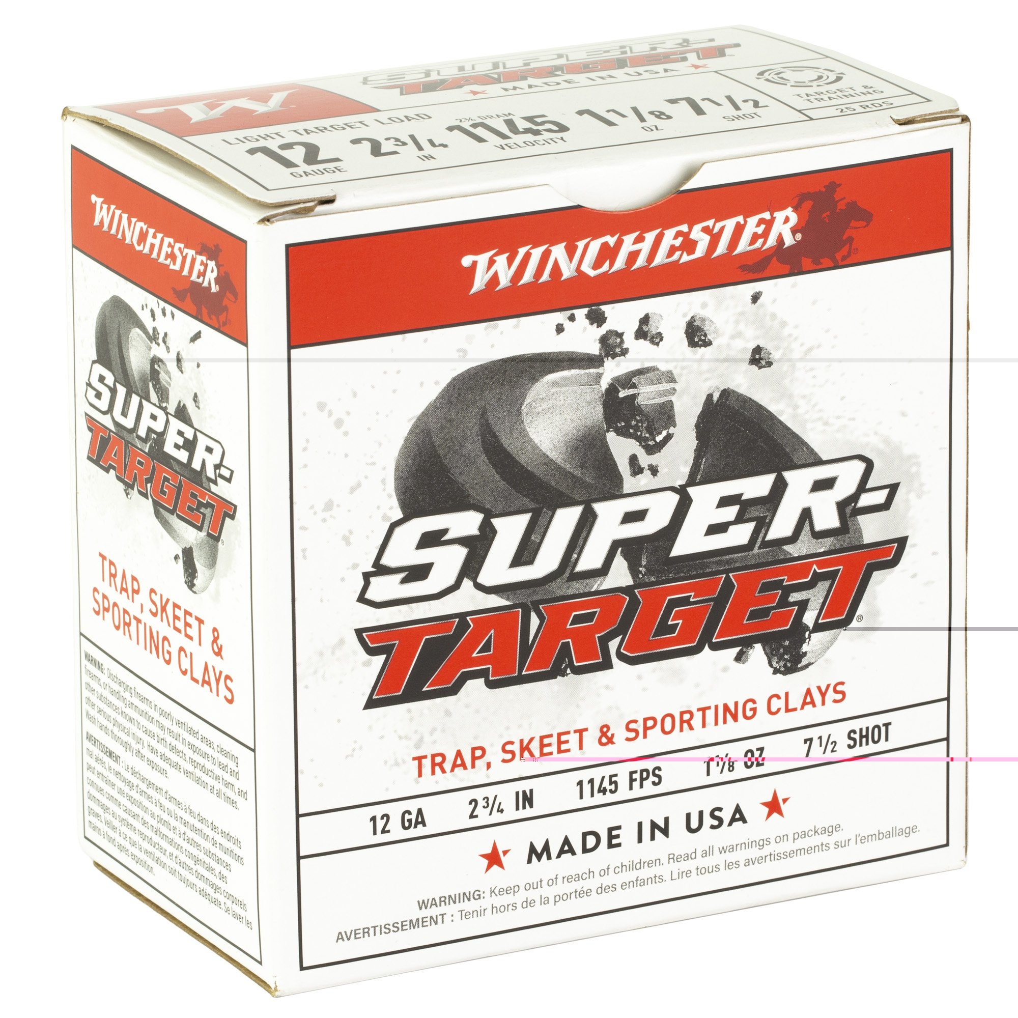 Winchester Suprtrgt 12ga 2.75" #7.5 - Image 4