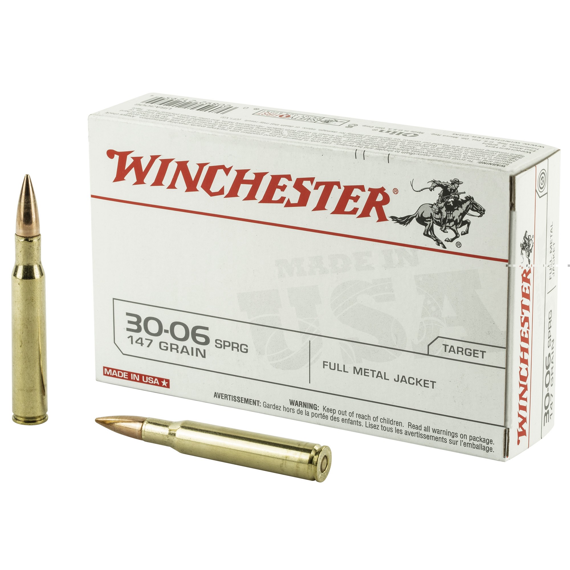 Winchester Usa 3006sp 147gr FMJ