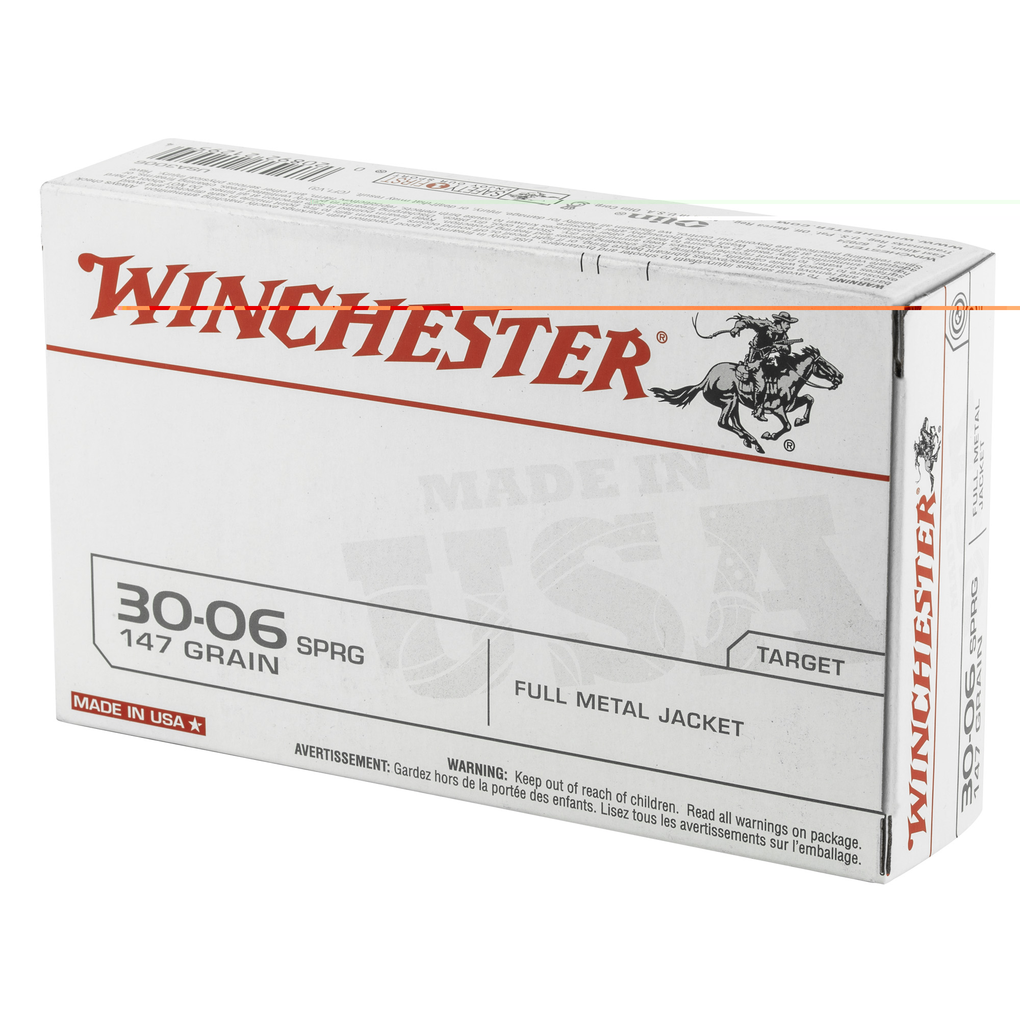 Winchester Usa 3006sp 147gr FMJ - Image 2