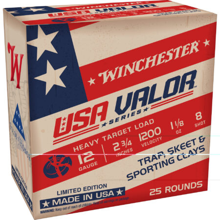 Winchester Usa Valor 12ga 2.75" #8