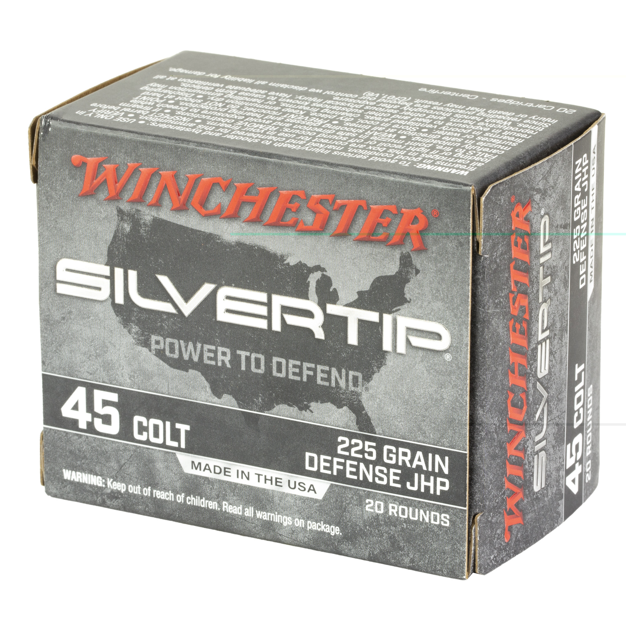 Winchester Sivertip 45c 225gr JHP - Image 4
