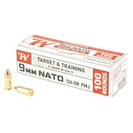 Winchester Usa 9mm Nato 124gr FMJ