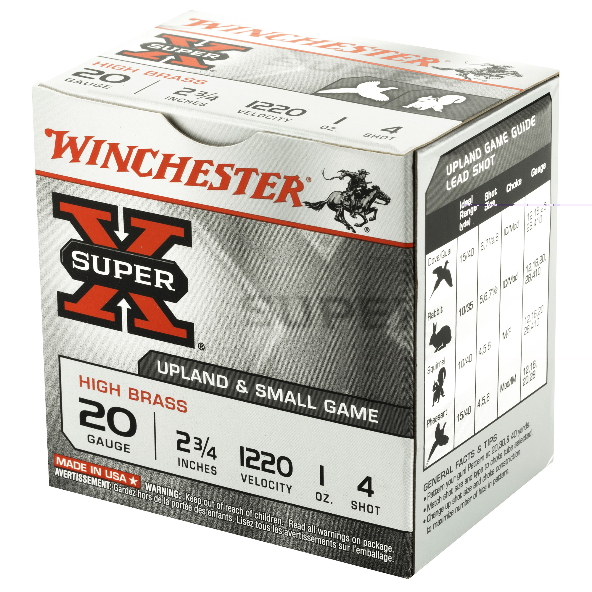 Winchester Sprx 20ga 2.75" #4 - Image 4