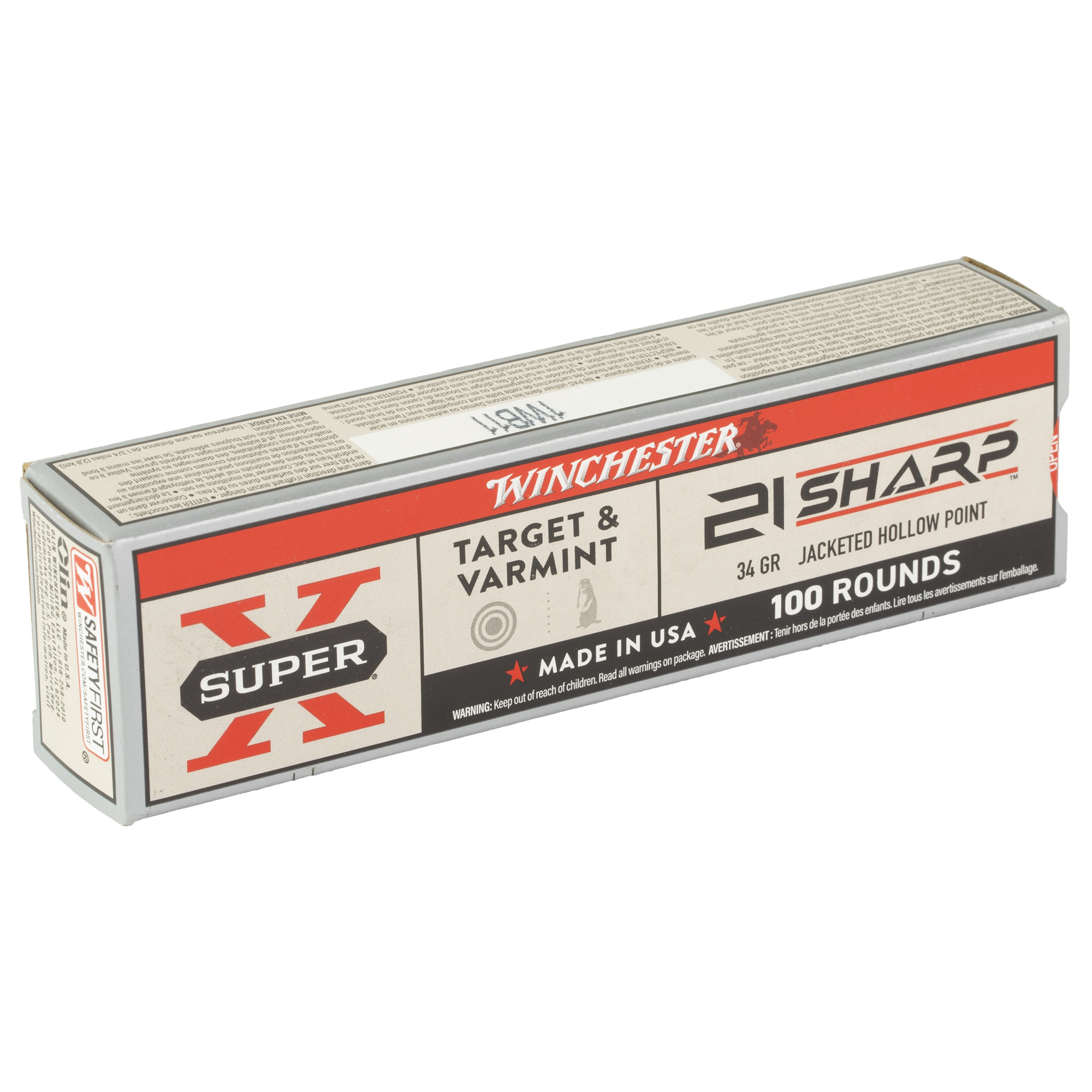 Winchester 21 Sharp Superx 34gr - Image 3