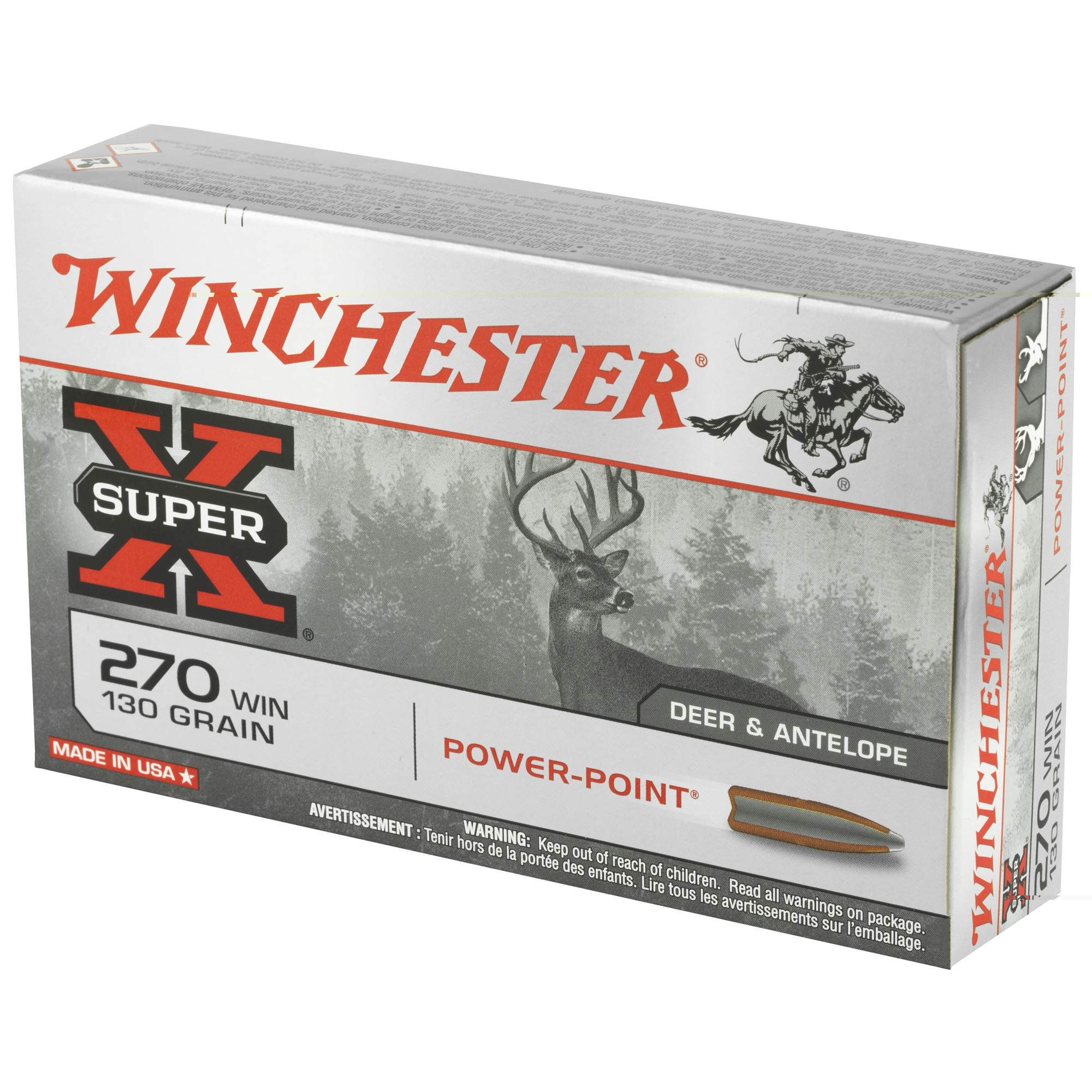 Winchester Sprx Pwr Pnt 270Winchester 130gr - Image 2