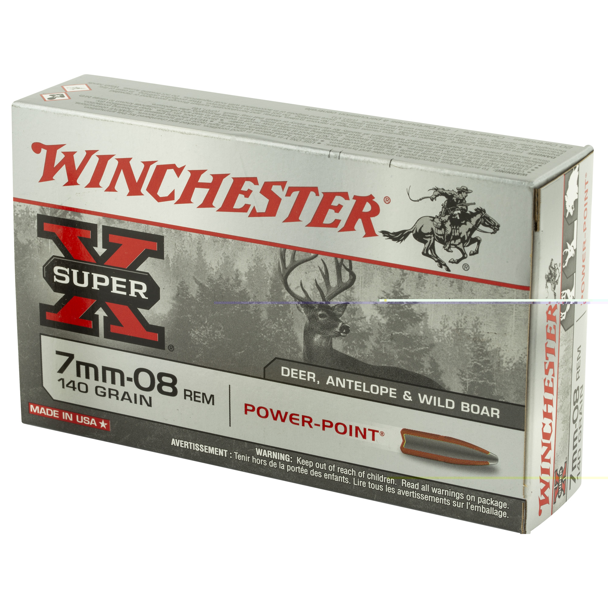 Winchester Sprx Pwr Pnt 7mm-08 140gr - Image 3