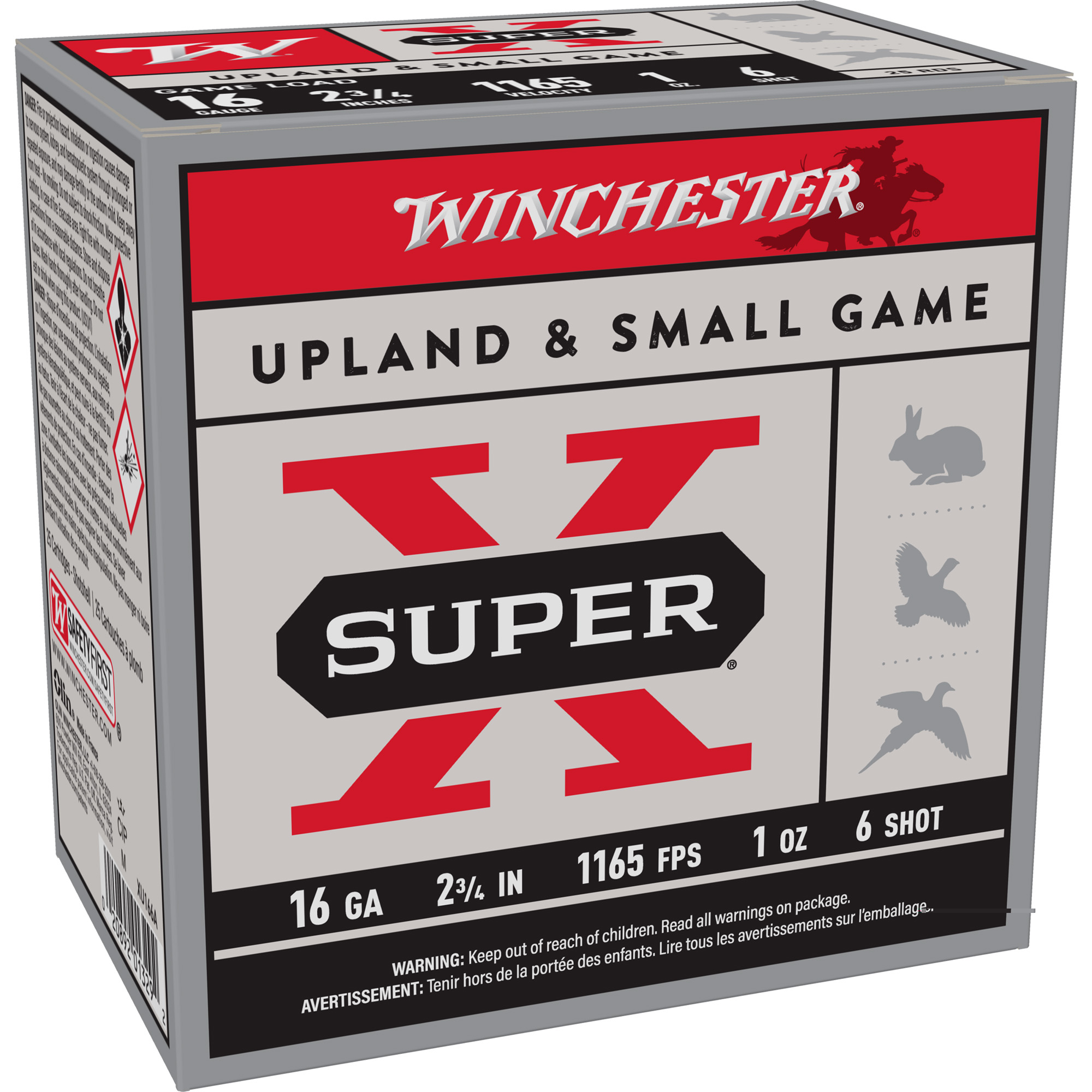 Winchester Sprx 16ga 2.75" #6