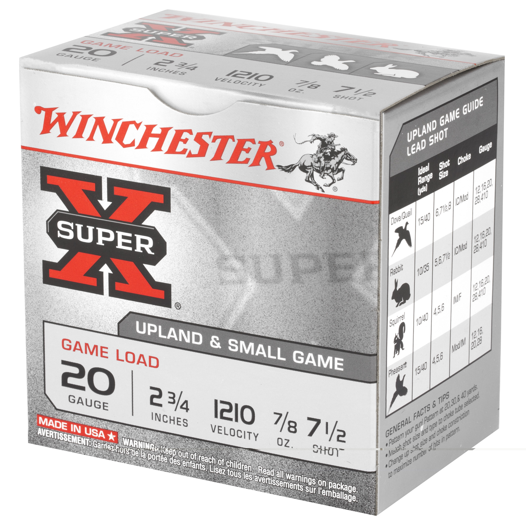 Winchester Sprx 20ga 2.75" #7.5 - Image 4