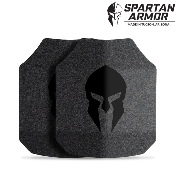 Spartan Armor AR550 Level III+ steel plates