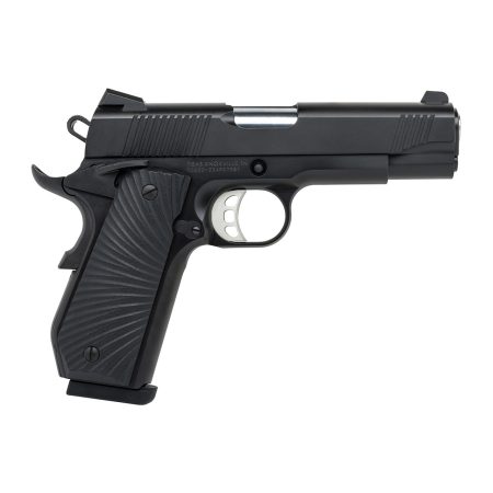 Tisas - Tisas 1911 Carry .45 ACP Semi-Auto Pistol with Black Cerakote Finish and Sunburst G10 Grips