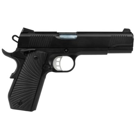 Tisas - Tisas 1911 DUTY BK Bobtail .45 ACP Semi-Auto Pistol with 8-Round Magazines and Steel G10 Starburst Grips