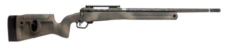 Savage Arms - Savage Arms 110 Pro Pursuit Rifle in 308 Win with Black Carbon Fiber Finish and Woodland Camo Stock