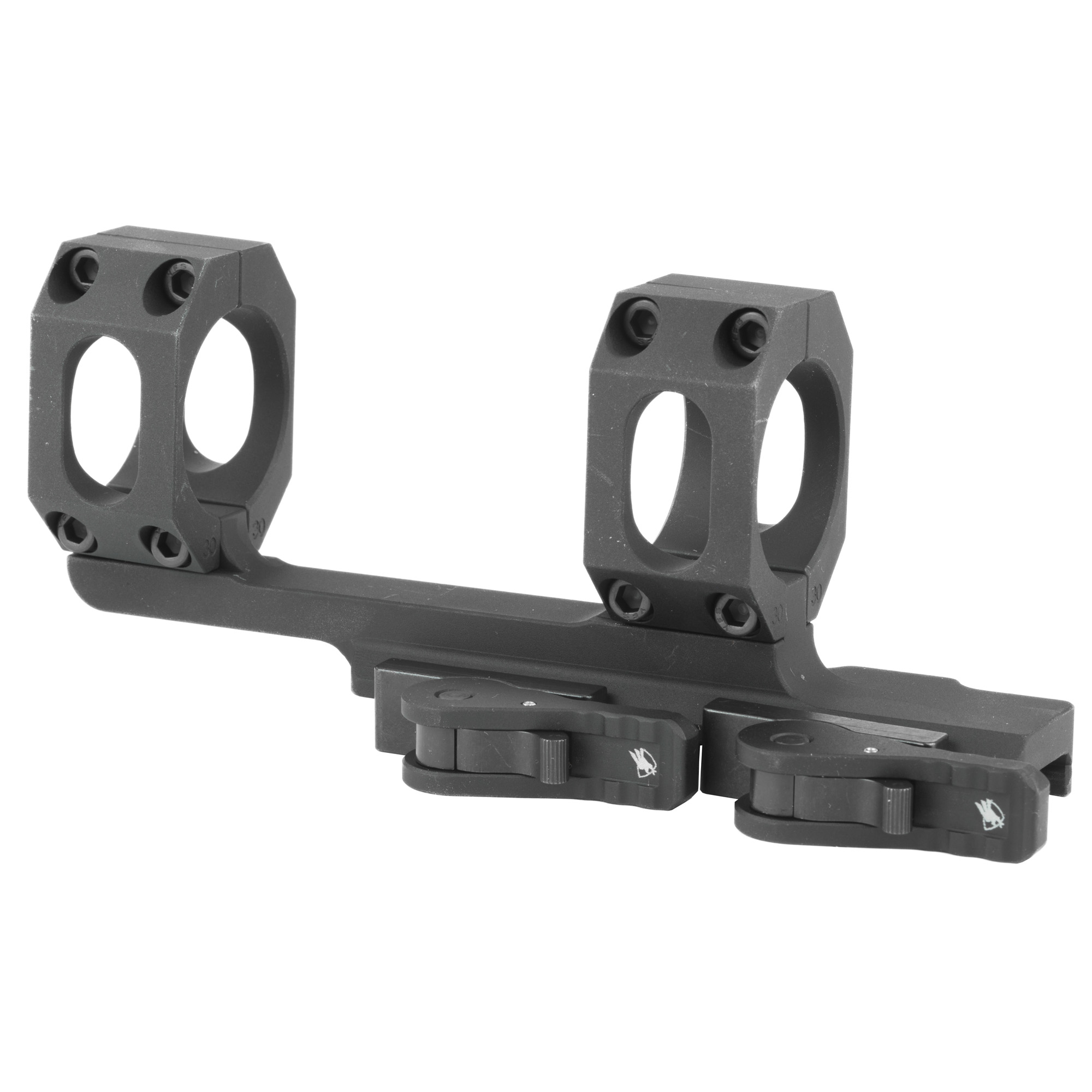 American Defense Mfg. - American Defense Mfg. AD-Recon 20MOA 30mm Mount with QD Auto Lock System in Black - Image 2