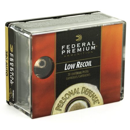 Federal - Federal Personal Defense Hydra-Shok .380 ACP 90-Grain Hollow Point Ammunition (20 Rounds)
