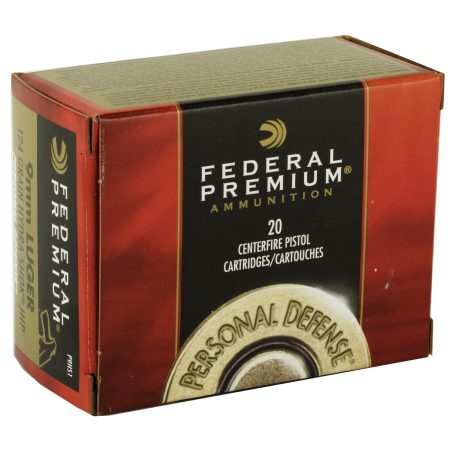 Federal - Federal Hydra-Shok 9mm 124 Grain Hollow Point Self-Defense Ammunition