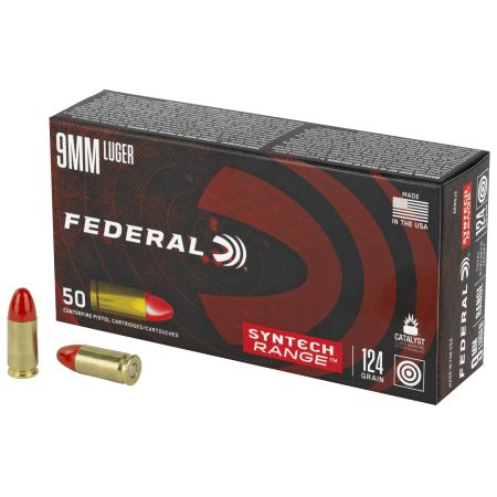 Federal - Federal American Eagle Syntech 9mm 124 Grain Total Synthetic Jacket Ammunition - Box of 50