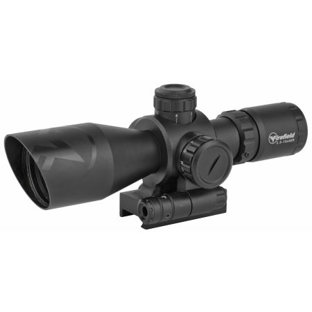 Firefield - Firefield Barrage 2.5-10x40 Rifle Scope with Red Laser Sight
