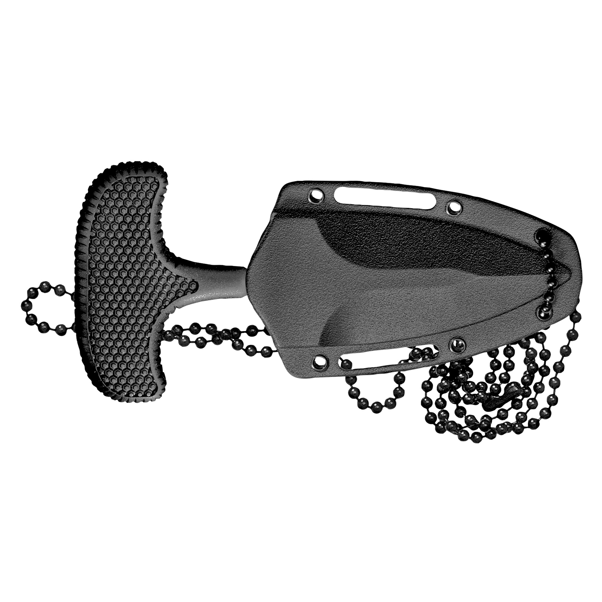 Cold Steel - Cold Steel Safe Maker II Fixed Blade Knife with Sheath, 3.25-Inch Plain Edge, Black Kray-Ex Handle - Image 2