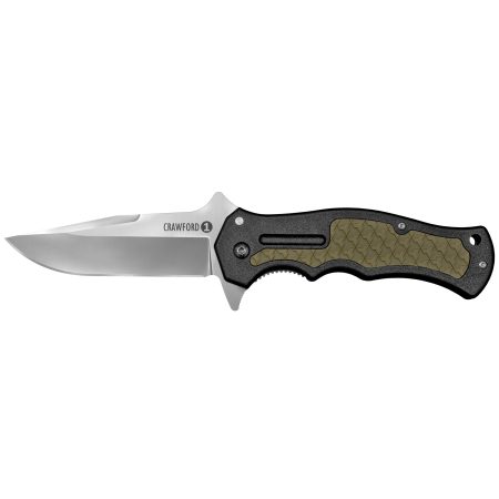 Cold Steel - Cold Steel Crawford Model 1 Folding Knife with 3.5-Inch Blade and Green Handle