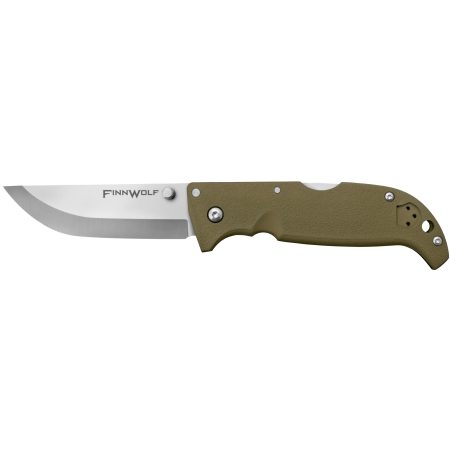 Cold Steel - Cold Steel Finn Wolf Folding Knife - 3.5-inch AUS 8 Steel Blade with Olive Drab Green Handle