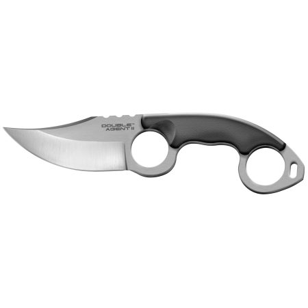 Cold Steel - Cold Steel Double Agent II 3-inch Fixed Blade Knife with Sheath - Model CS-39FN