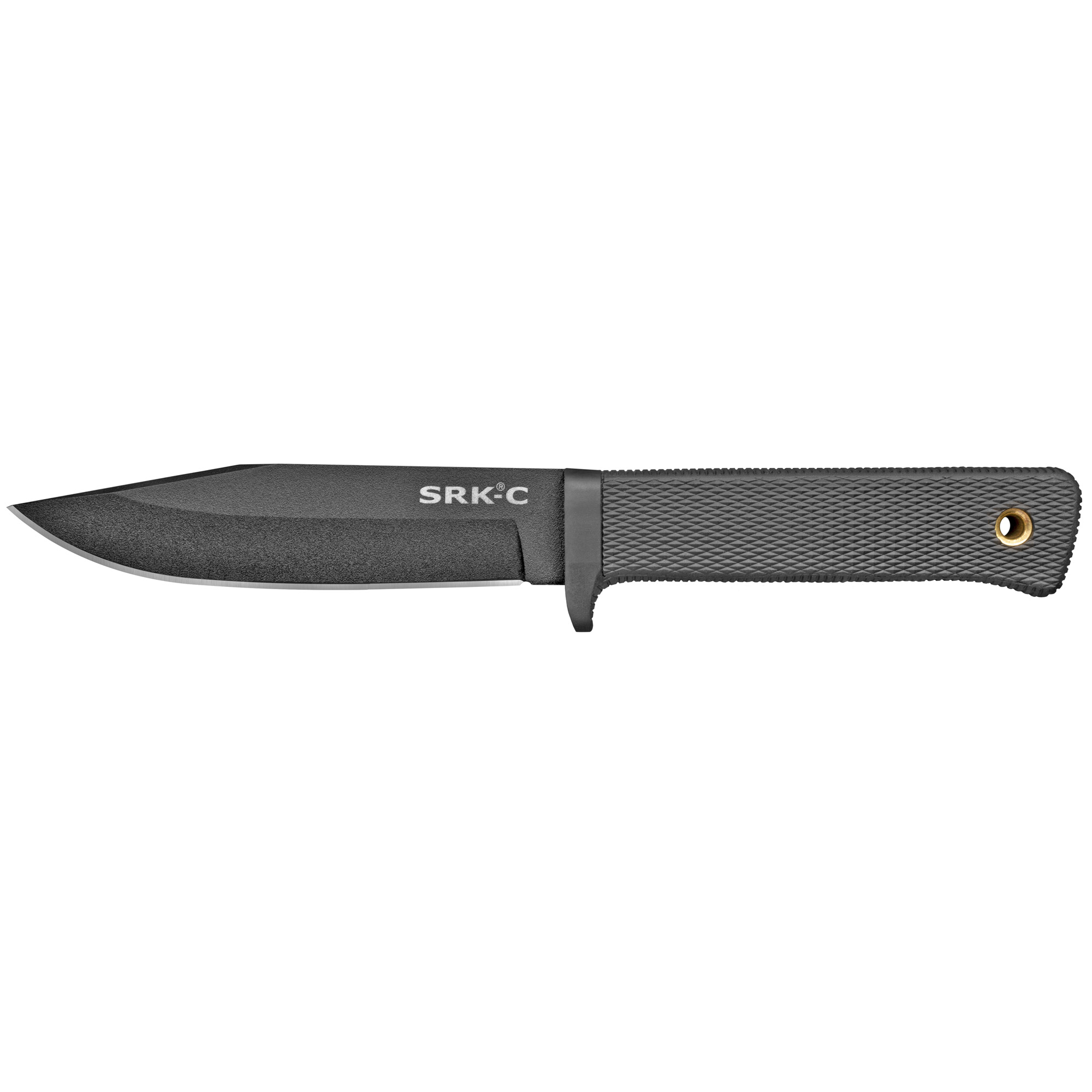 Cold Steel - Cold Steel SRK Compact Fixed Blade Knife with Secure-Ex Sheath - Black, 5 inch Blade