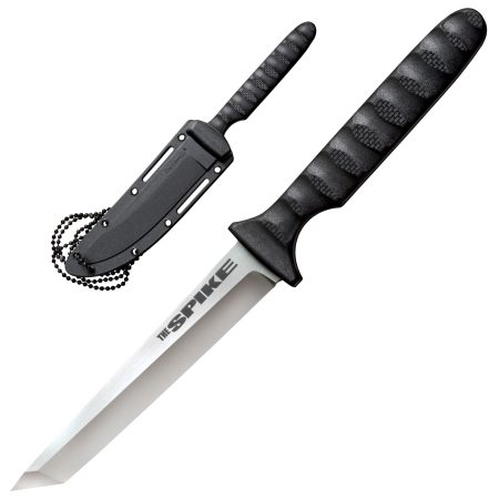 Cold Steel - Cold Steel Tanto Spike Fixed Blade Knife with Sheath - 4-inch Blade