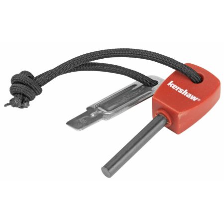 Kershaw - Kershaw Fire Starter Model 1019X - Compact Magnesium Alloy Fire Igniter for Camping & Emergency Use