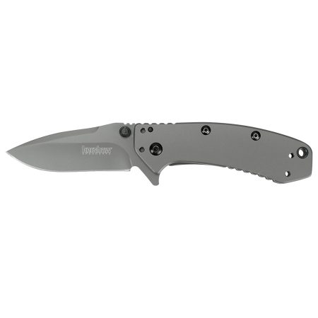 Kershaw - Kershaw Cryo 2.75-Inch Assisted Folding Knife with Plain Edge and Stainless Steel Construction