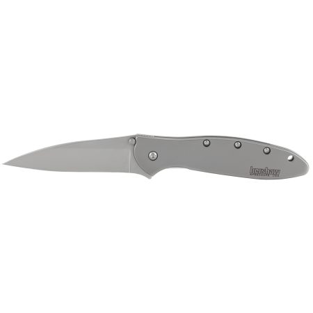 Kershaw - Kershaw Leek Folding Knife with 3-Inch Plain Blade, Assisted Opening, Model 1660