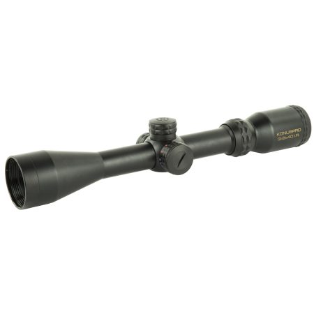 Konus - Konus KonusPro 3-9x40 Rifle Scope with Etched 550-Yard Ballistic Reticle