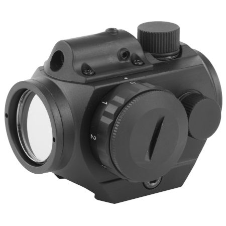 NcSTAR - NcSTAR VISM Micro Green Dot with Integrated Red Laser - Compact Reflex Sight for Rifles and Shotguns