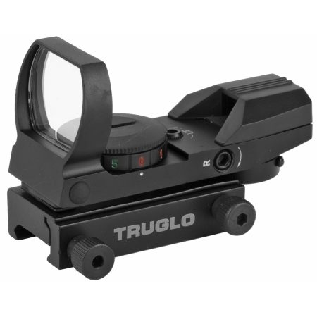 TRUGLO - TRUGLO Dual Color Open Red Dot Sight with 34x24 Objective - Black