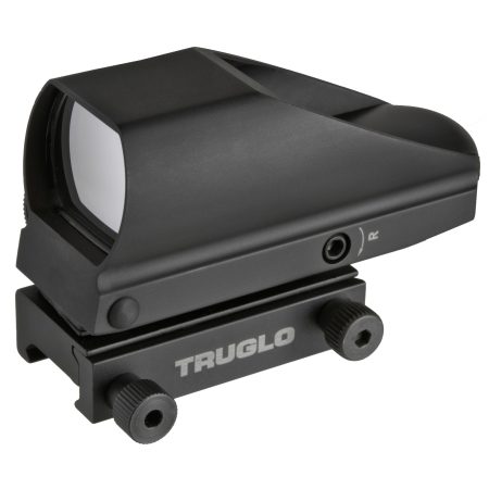 TRUGLO - TRUGLO TRU-BRITE Dual Color 5MOA Red Dot Sight with 34mm Objective – Black