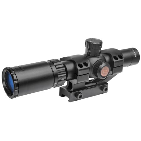 TRUGLO - TRUGLO Tru-Brite 30 1-4X24 Mil-Dot Low Power Variable Optic in Black