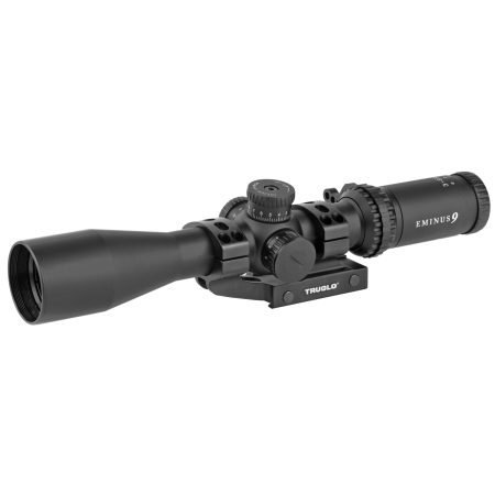 TRUGLO - TRUGLO EMINUS 3-9x40 Rifle Scope with T.P.R. Reticle and Illuminated TacPlex - Black