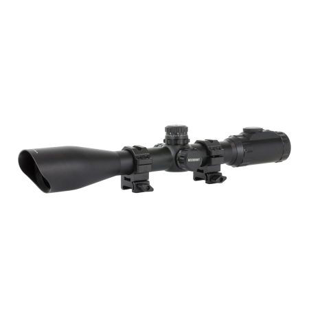 Leapers, Inc. - UTG - Leapers UTG AccuShot 4-16X44 AO Rifle Scope with 36-Color Mil-Dot Reticle and Quick Power Selector