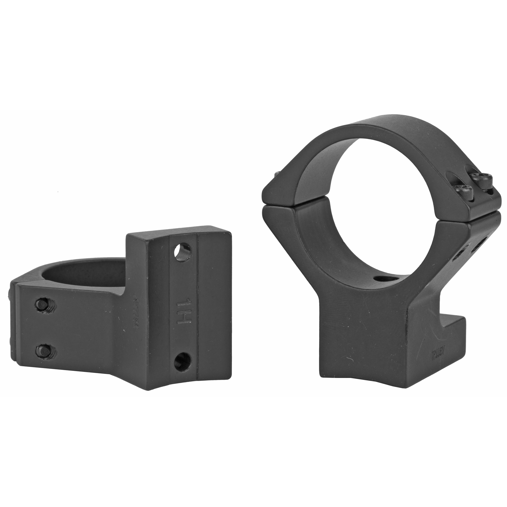 Talley Manufacturing - Talley Manufacturing 750734 Lightweight Alloy 30mm High Scope Mount Rings for Howa 1500 - Image 2