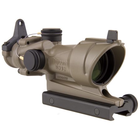 Trijicon - Trijicon ACOG 4x32 Amber Crosshair Rifle Scope - Flat Dark Earth