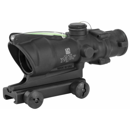 Trijicon - Trijicon ACOG 4x32 Green Horseshoe BAC Rifle Scope with Flattop Adapter