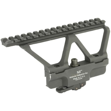 Midwest Industries - Midwest Industries Gen 2 AK Scope Mount with Railed Side Mount for AK Rifles