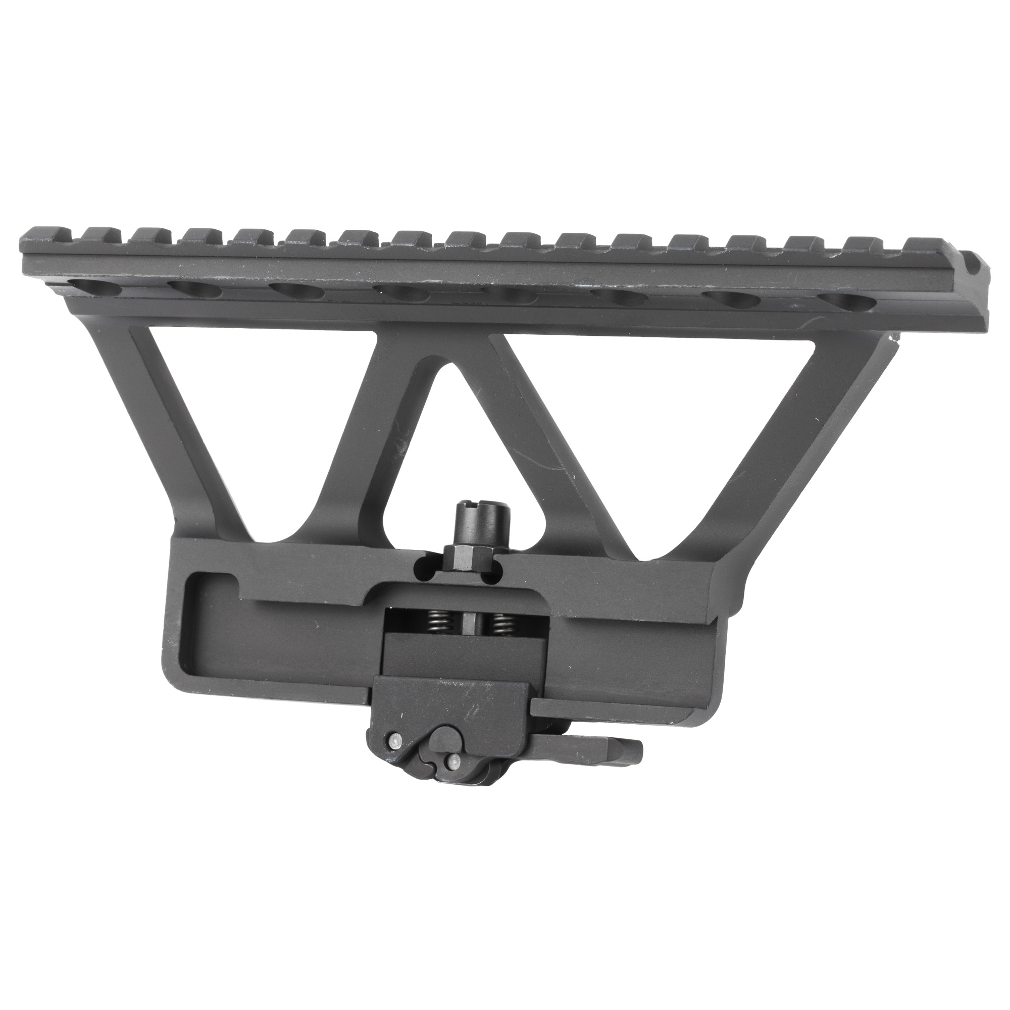 Midwest Industries - Midwest Industries MI-AKSM Railed Scope Mount for AK Rifles - Side Mount Black - Image 2