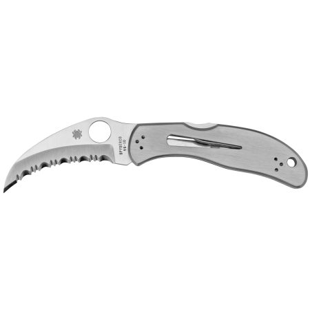 Spyderco - Spyderco Harpy Stainless Steel Folding Knife with VG-10 Blade and SpyderEdge Technology